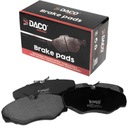 Тормозные колодки DACO FRONT Trafic II Vivaro A