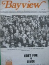 LIGA SZKOCKA Program East Fife - Clyde 1972