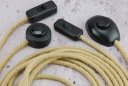 кабель натуральный плетеный JUTA spider 3x0,75