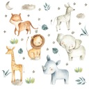 Наклейки на стену САФАРИ 50х100 см