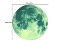 Mesiac hviezdy Fluorescenčné samolepky komplet Dĺžka 30 cm