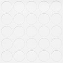 МЕБЕЛЬНЫЙ ПОКРЫТИЕ САМОПОДГОТОВЛЕННОЕ. Fi14 белый глянец 25 шт.