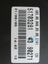 COMPTEUR FIAT PUNTO RESTYLAGE 03- 1.3 1.9 JTD 51703281photo 7