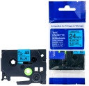 Лента BROTHER TZe-551 24 мм BLUE TZ-551