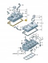 VOLKSWAGEN OE 038103483D USZCZELKA, КРИШКА ГОЛОВКИ ЦИЛІНДРІВ  (15920688951) фото min 9