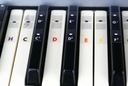 Наклейки на клавиатуру (фортепиано, клавиатура) H