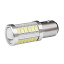 СВЕТОДИОДНАЯ ЛАМПА 33 SMD 5630 P21/5W BAY15D БЕЛАЯ 12В