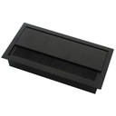 ВСТРАИВАЕМЫЙ КАБЕЛЬНЫЙ ВВОД ЧЕРНЫЙ 160х80 ММ AMIX