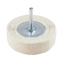 ПОЛИРОВАЛЬНЫЙ ДИСК 80x20 ВОЙЛОК НА ХВОСТОВИКЕ PL