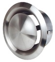 Anemostat CHROM zawór nawiew wywiew 160 mm INOX
