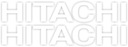 НАКЛЕЙКИ HITACHI НАКЛЕЙКИ 2 ШТ. 45 СМ