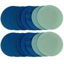 НАБОР ДИСКОВ ДЛЯ ВОДЫ И БУМАГИ НА ЛИПУЧКЕ 75 мм P600-P3000