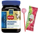 MIÓD MANUKA MGO 250+ 500g Manuka Health z GRATISEM