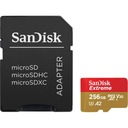 SanDisk Extreme microSDXC 256 ГБ 190 МБ/с U3 A2