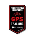 GPS ТРЕКЕР СИСТЕМА СИГНАЛИЗАЦИИ DA19 предупреждающая наклейка