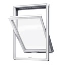 Мансардное окно 78x140 RoofLITE+ Trio ПВХ, 3 стекла