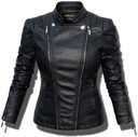 #100 FASHIONAVENUE кожаная косуха мото BIKER_M