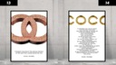 Коко Шанель Модные модные плакаты уникальные A3