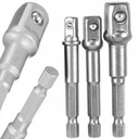 ПЕРЕХОДНИКИ ДЛЯ ОТВЕРТОК НАСАДКИ 1/4 3/8 1/2