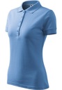 ФУТБОЛКА-ПОЛО ЖЕНСКАЯ MALFINI PIQUE 210 СИНЯЯ КОРОТКА М