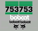 Наклейки на BOBCAT 753