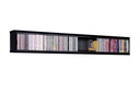 Настенная полка для компакт-дисков, стойка для компакт-дисков на 85 компакт-дисков, контейнер для аудио-CD