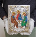 Ikona Najsvätejšej Trojice Andreja Rubľova Zlatá Šírka produktu 20 cm