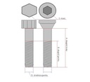 Шпилька колесного болта ZF 4472319017 ЗАКРЫТО