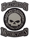 VAR патч HARLEY DAVIDSON + МОТОЦИКЛЫ + ЧЕРЕП