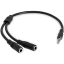 StarTech Jack 3,5мм - Джек 3,5мм х2 кабель 0,15м