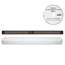 Вентилятор оконный VENTEC VT901, ТЕМНО-КОРИЧНЕВЫЙ/БЕЛЫЙ