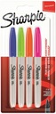 Zestaw Sharpie Fine Markery Permanentne Fun 4 kol