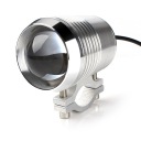 ФАРА МОТОЦИКЛЕТНА РОБОЧА ГАЛОГЕН ПРОТИВОТУМАННА ДВИГУН QUAD U2 LED (СВІТЛОДІОД) СРІБНА 2ШТ  (18852773274) фото min 8