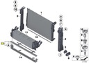 BMW PARTE INFERIOR SOPORTE DEL RADIADOR X3 F25 X4 F26 