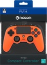 Компактный контроллер Nacon PAD PS4, оранжевый