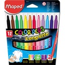 Fixy Color Peps Long Life 12 farieb Maped Hmotnosť (s balením) 0 kg