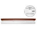 Оконный воздухоотводчик VT 501 СВЕТЛО-КОРИЧНЕВЫЙ/БЕЛЫЙ