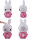 Alilo Honey Bunny, interaktywna zabawka, Pink Bunn Efekty dźwiękowe świetlne