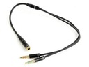 Переходник Mini Jack 4pin - 2x minijack 2 pin GMB