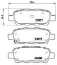 Диски+Колодки ЗАДНИЕ Nissan QASHQAI 07-13