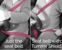 Профессиональный адаптер ремня безопасности Tummy Shield