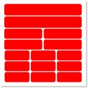 Светоотражающие наклейки Светоотражающий велосипедный шлем 15 шт.