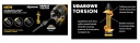 5 ударных бит Torsion TX20 57 мм DT7395T