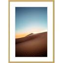 ЗОЛОТАЯ АЛЮМИНИЕВАЯ РАМА 30x40 ПАССА-ПАРТУ 21x29,7