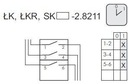 Łącznik Krzywkowy 25A Rozłącznik 0-1 3-bieg EAN (GTIN) 5907723003088