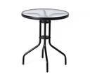 САДОВЫЙ СТОЛИК СТЕКЛЯННЫЙ СТОЛИК 60x70см БИСТРО