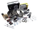 БАРАБАНЫ + ПОДШИПНИКИ КОЛОДКИ ПРУЖИНЫ OPEL CORSA C ABS