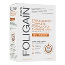 Foligain* USA Trioxidil działa szybciej niż Minox