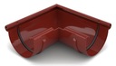ВНЕШНИЙ угловой желоб 75 Bryza RED