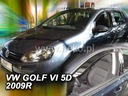 VW GOLF 6 VI DE 5 PUERTAS 2008-2012 HTB DEFLECTORES HEKO 
